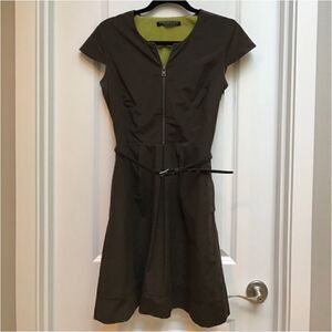 brown belted Marc New York Andrew Marc